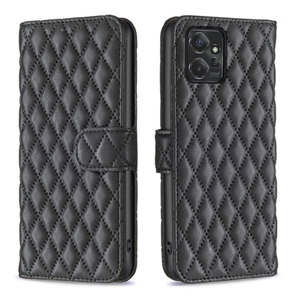 Diamond Lattice Wallet Flip Leather Phone Case, For Motorola Moto G24 / E14 / G04, For Motorola Moto G Play 2024, For Motorola Moto G Power 5G 2024, For Motorola Moto G84