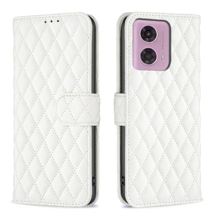 Diamond Lattice Wallet Flip Leather Phone Case, For Motorola Moto G37/G37 Power 5G, For Motorola Moto G35, For Motorola Moto G55, For Motorola Moto G34 5G / G45 5G