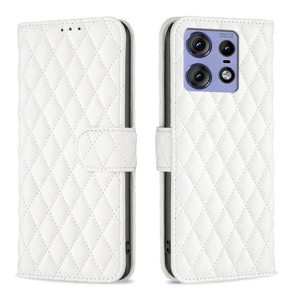 Diamond Lattice Wallet Flip Leather Phone Case, For Motorola Moto G85, For Motorola Edge 50 Ultra, For Motorola Edge 50 Pro 5G, For Motorola Edge 50 Fusion