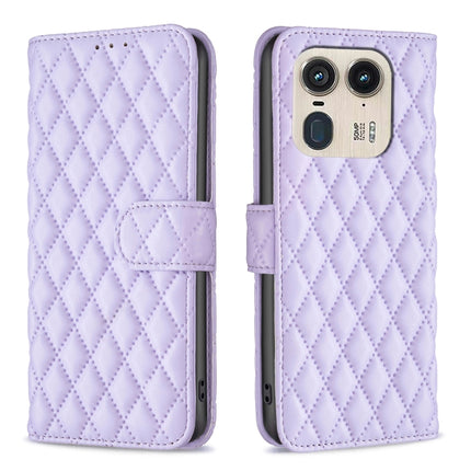 Diamond Lattice Wallet Flip Leather Phone Case, For Motorola Moto G85, For Motorola Edge 50 Ultra, For Motorola Edge 50 Pro 5G, For Motorola Edge 50 Fusion