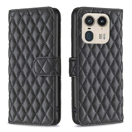 Diamond Lattice Wallet Flip Leather Phone Case, For Motorola Moto G85, For Motorola Edge 50 Ultra, For Motorola Edge 50 Pro 5G, For Motorola Edge 50 Fusion