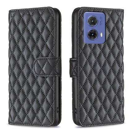Diamond Lattice Wallet Flip Leather Phone Case, For Motorola Moto G85, For Motorola Edge 50 Ultra, For Motorola Edge 50 Pro 5G, For Motorola Edge 50 Fusion