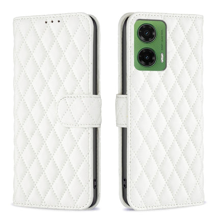 Diamond Lattice Wallet Flip Leather Phone Case, For Motorola Moto G37/G37 Power 5G, For Motorola Moto G35, For Motorola Moto G55, For Motorola Moto G34 5G / G45 5G