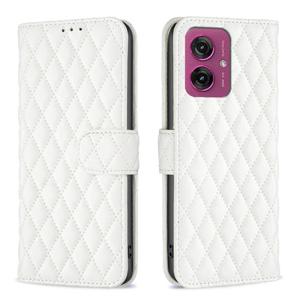 Diamond Lattice Wallet Flip Leather Phone Case, For Motorola Moto G37/G37 Power 5G, For Motorola Moto G35, For Motorola Moto G55, For Motorola Moto G34 5G / G45 5G