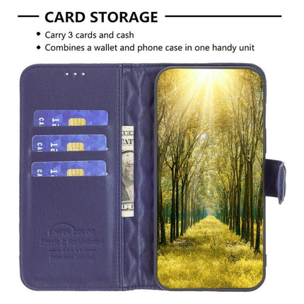 Diamond Lattice Wallet Flip Leather Phone Case, For Motorola Moto G37/G37 Power 5G, For Motorola Moto G35, For Motorola Moto G55, For Motorola Moto G34 5G / G45 5G
