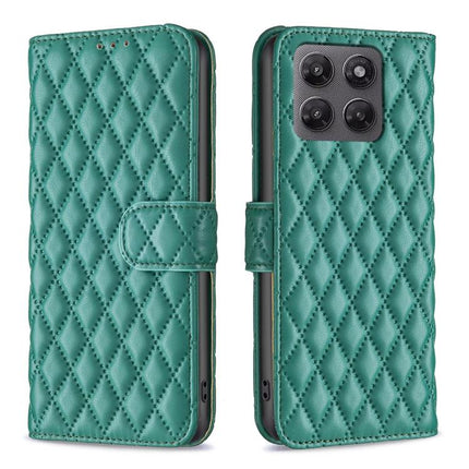 Diamond Lattice Wallet Flip Leather Phone Case, For Motorola Moto G37/G37 Power 5G, For Motorola Moto G35, For Motorola Moto G55, For Motorola Moto G34 5G / G45 5G