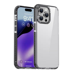 iPAKY MT Series Transparent PC+TPU Phone Case, For iPhone 15 Pro Max, For iPhone 15 Pro, For iPhone 15 Plus