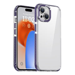 iPAKY MT Series Transparent PC+TPU Phone Case, For iPhone 15
