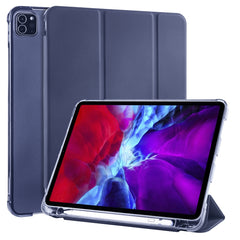 3-folding Horizontal Flip PU Leather + Shockproof TPU Case with Holder & Pen Slot, For iPad Pro 11 (2020) / iPad Pro 11(2018), For iPad Air 13 2024 / iPad Pro 12.9 (2020) / iPad Pro 12.9(2018), For iPad 10.2 2021 / 2020 / 2019