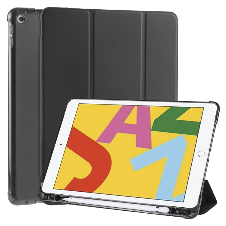 3-folding Horizontal Flip PU Leather + Shockproof TPU Case with Holder & Pen Slot, For iPad Pro 11 (2020) / iPad Pro 11(2018), For iPad Air 13 2025 / 2024 / iPad Pro 12.9 (2020) / iPad Pro 12.9(2018), For iPad 10.2 2021 / 2020 / 2019�������������������...