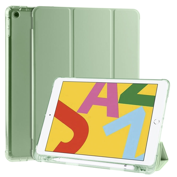 3-folding Horizontal Flip PU Leather + Shockproof TPU Case with Holder & Pen Slot, For iPad Pro 11 (2020) / iPad Pro 11(2018), For iPad Air 13 2025 / 2024 / iPad Pro 12.9 (2020) / iPad Pro 12.9(2018), For iPad 10.2 2021 / 2020 / 2019�������������������...