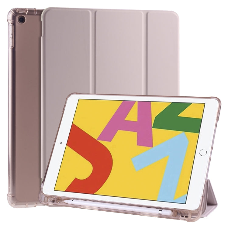 3-folding Horizontal Flip PU Leather + Shockproof TPU Case with Holder & Pen Slot, For iPad Pro 11 (2020) / iPad Pro 11(2018), For iPad Air 13 2025 / 2024 / iPad Pro 12.9 (2020) / iPad Pro 12.9(2018), For iPad 10.2 2021 / 2020 / 2019�������������������...