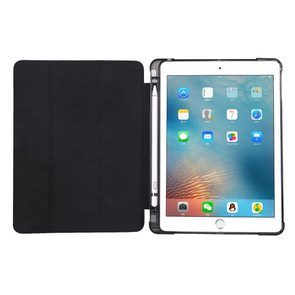 3-folding Horizontal Flip PU Leather + Shockproof TPU Case with Holder & Pen Slot, For iPad Air / Air 2 / 9.7 (2017) & (2018), For iPad Mini 5 / Mini 4