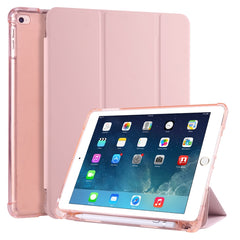 3-folding Horizontal Flip PU Leather + Shockproof TPU Case with Holder & Pen Slot, For iPad Pro 11 (2020) / iPad Pro 11(2018), For iPad Air 13 2024 / iPad Pro 12.9 (2020) / iPad Pro 12.9(2018), For iPad 10.2 2021 / 2020 / 2019