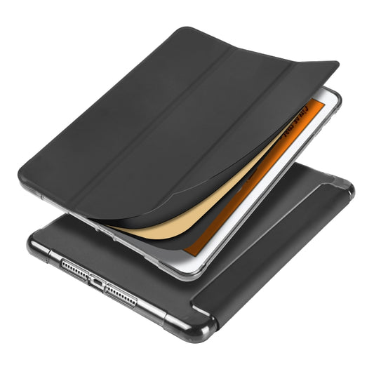 Estuche plegable horizontal de cuero PU + TPU a prueba de golpes con soporte y ranura para lápiz, para iPad Mini 5 / Mini 4