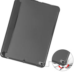 3-folding Horizontal Flip PU Leather + Shockproof TPU Case with Holder & Pen Slot, For iPad Mini 5 / Mini 4