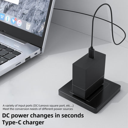 100W N 3.5X1.35mm Female to USB-C/Type-C Male Plug Charging Adapter, 3.5X1.35mm