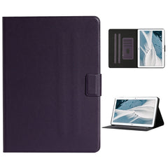 Solid Color Horizontal Flip Leather Case with Card Slots & Holder & Sleep / Wake-up Function, For Huawei MediaPad T3, For Huawei MediaPad T5, For Huawei MediaPad T8, For Lenovo Tab M10, For Lenovo Tab M10 Plus, For Samsung Galaxy Tab S6 Lite (P610/615)