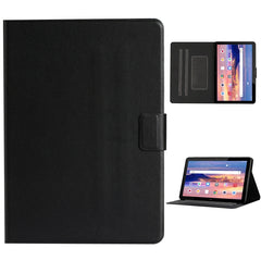 Solid Color Horizontal Flip Leather Case with Card Slots & Holder & Sleep / Wake-up Function, For Huawei MediaPad T3, For Huawei MediaPad T5, For Huawei MediaPad T8, For Lenovo Tab M10, For Lenovo Tab M10 Plus, For Samsung Galaxy Tab S6 Lite (P610/615)