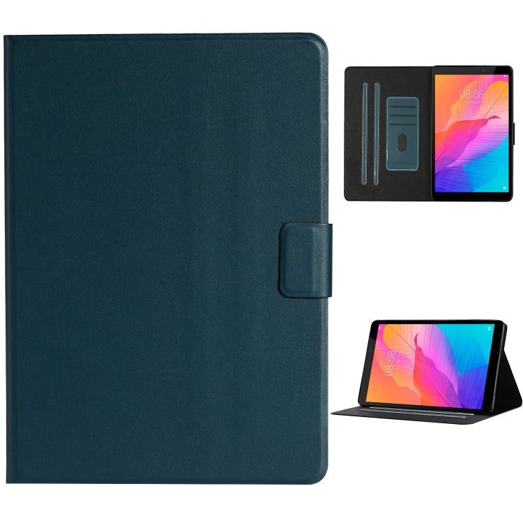 Einfarbige horizontale Flip-Lederhülle mit Kartenfächern und Halter sowie Schlaf-/Weckfunktion, für Huawei MediaPad T3, für Huawei MediaPad T5, für Huawei MediaPad T8, für Lenovo Tab M10, für Lenovo Tab M10 Plus, für Samsung Galaxy Tab S6 Lite (P610/615)