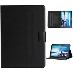 Solid Color Horizontal Flip Leather Case with Card Slots & Holder & Sleep / Wake-up Function, For Huawei MediaPad T3, For Huawei MediaPad T5, For Huawei MediaPad T8, For Lenovo Tab M10, For Lenovo Tab M10 Plus, For Samsung Galaxy Tab S6 Lite (P610/615)