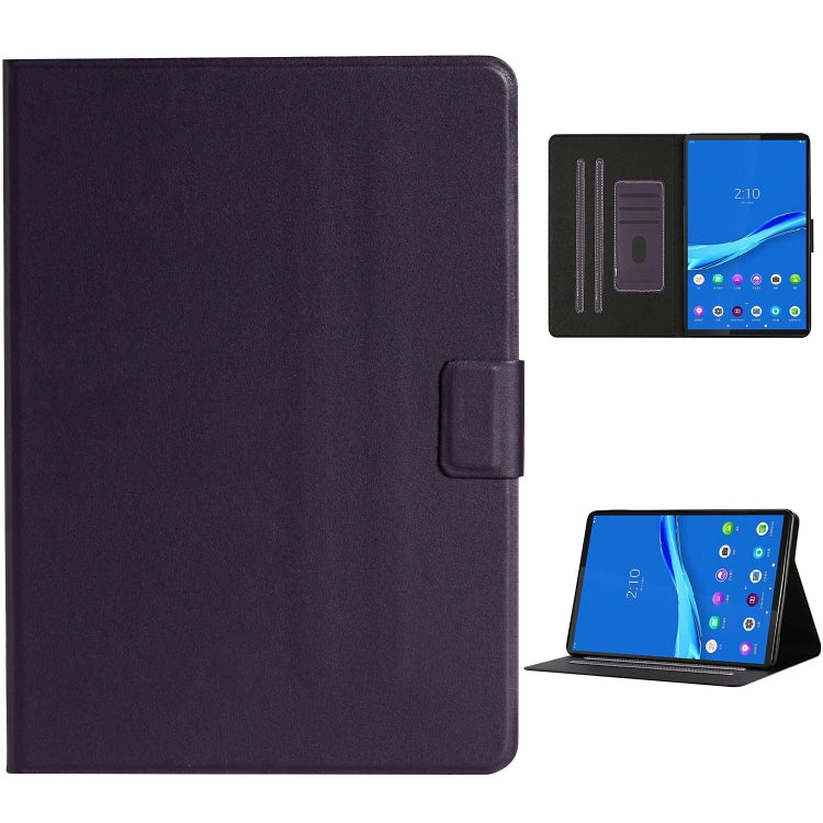 Einfarbige horizontale Flip-Lederhülle mit Kartenfächern und Halter sowie Schlaf-/Weckfunktion, für Samsung Galaxy Tab A 8.0 (2019) T290/T295, für Samsung Galaxy Tab A 8.0 T350/T355C, für Samsung Galaxy Tab A 10.1 2019 T510/T515