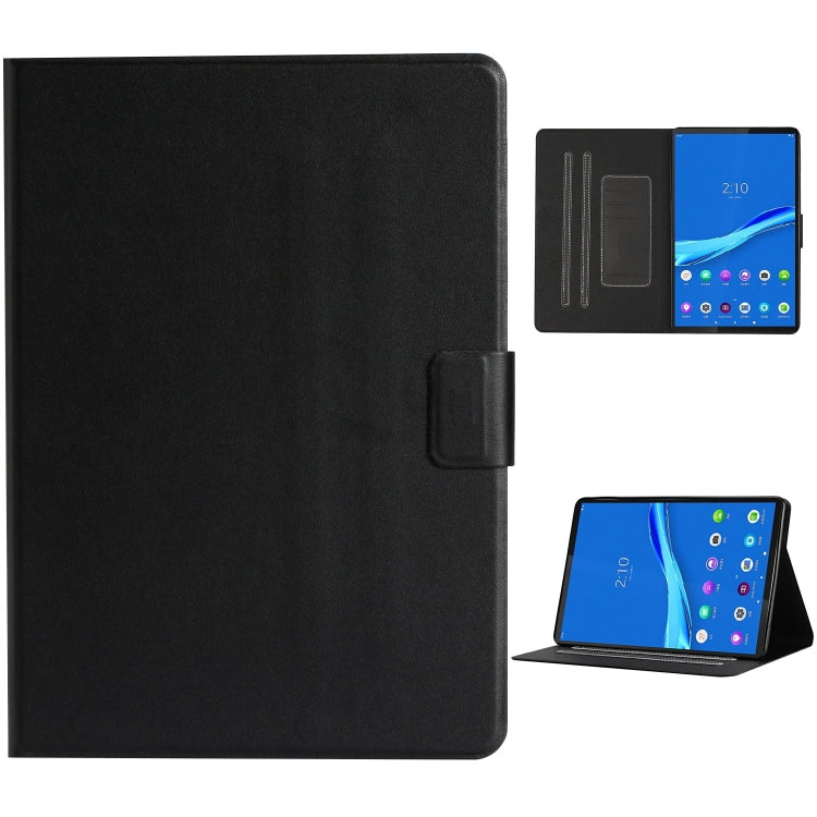 Einfarbige horizontale Flip-Lederhülle mit Kartenfächern und Halter sowie Schlaf-/Weckfunktion, für Samsung Galaxy Tab A 8.0 (2019) T290/T295, für Samsung Galaxy Tab A 8.0 T350/T355C, für Samsung Galaxy Tab A 10.1 2019 T510/T515