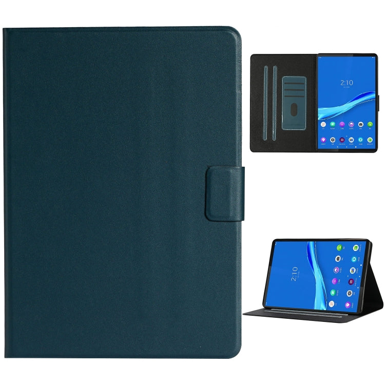 Einfarbige horizontale Flip-Lederhülle mit Kartenfächern und Halter sowie Schlaf-/Weckfunktion, für Samsung Galaxy Tab A 8.0 (2019) T290/T295, für Samsung Galaxy Tab A 8.0 T350/T355C, für Samsung Galaxy Tab A 10.1 2019 T510/T515