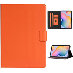 Solid Color Horizontal Flip Leather Case with Card Slots & Holder & Sleep / Wake-up Function, For Huawei MediaPad T3, For Huawei MediaPad T5, For Huawei MediaPad T8, For Lenovo Tab M10, For Lenovo Tab M10 Plus, For Samsung Galaxy Tab S6 Lite (P610/615)