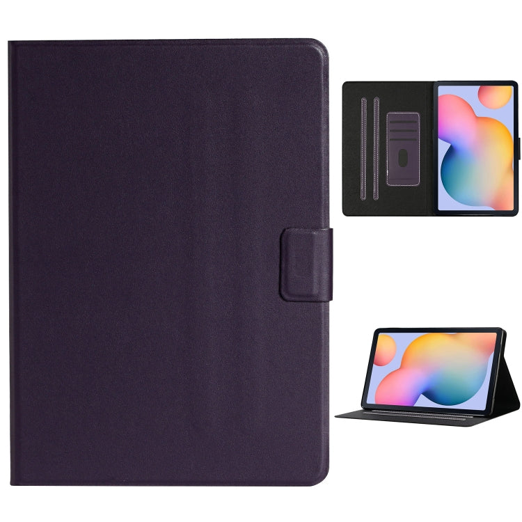 Einfarbige horizontale Flip-Lederhülle mit Kartenfächern und Halter sowie Schlaf-/Weckfunktion, für Samsung Galaxy Tab A 8.0 (2019) T290/T295, für Samsung Galaxy Tab A 8.0 T350/T355C, für Samsung Galaxy Tab A 10.1 2019 T510/T515