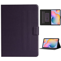 Solid Color Horizontal Flip Leather Case with Card Slots & Holder & Sleep / Wake-up Function, For Huawei MediaPad T3, For Huawei MediaPad T5, For Huawei MediaPad T8, For Lenovo Tab M10, For Lenovo Tab M10 Plus, For Samsung Galaxy Tab S6 Lite (P610/615)