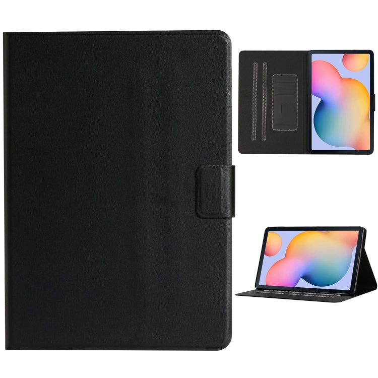 Einfarbige horizontale Flip-Lederhülle mit Kartenfächern und Halter sowie Schlaf-/Weckfunktion, für Samsung Galaxy Tab A 8.0 (2019) T290/T295, für Samsung Galaxy Tab A 8.0 T350/T355C, für Samsung Galaxy Tab A 10.1 2019 T510/T515