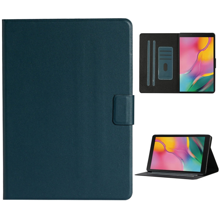 Einfarbige horizontale Flip-Lederhülle mit Kartenfächern und Halter sowie Schlaf-/Weckfunktion, für Samsung Galaxy Tab A 8.0 (2019) T290/T295, für Samsung Galaxy Tab A 8.0 T350/T355C, für Samsung Galaxy Tab A 10.1 2019 T510/T515
