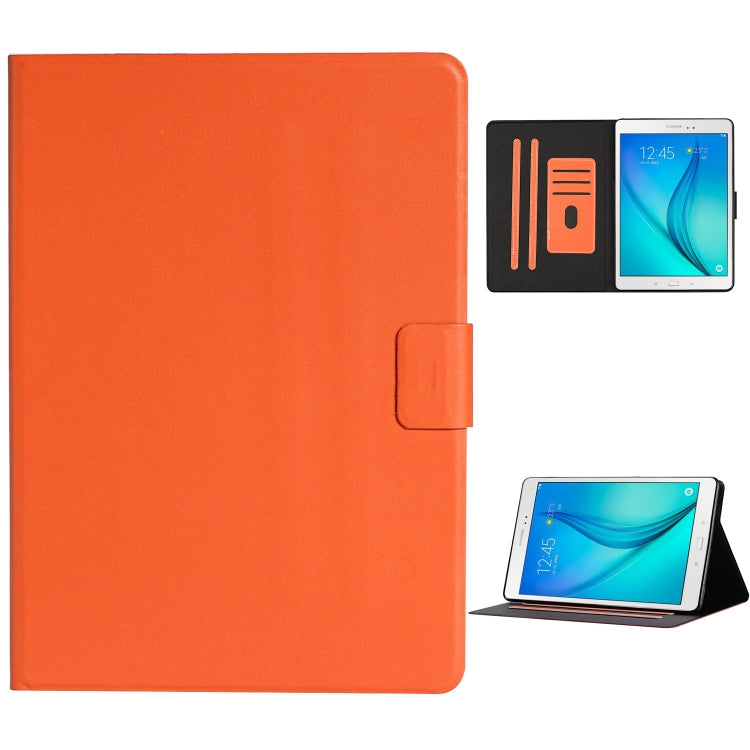 Einfarbige horizontale Flip-Lederhülle mit Kartenfächern und Halter sowie Schlaf-/Weckfunktion, für Samsung Galaxy Tab A 8.0 (2019) T290/T295, für Samsung Galaxy Tab A 8.0 T350/T355C, für Samsung Galaxy Tab A 10.1 2019 T510/T515