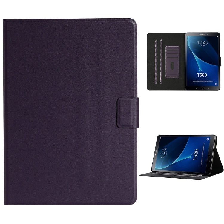 Solid Color Horizontal Flip Leather Case with Card Slots & Holder & Sleep / Wake-up Function, For Samsung Galaxy Tab A 10.1  2019 T510/T515, For Samsung Galaxy Tab A 9.7 T550/T555C, For Samsung Galaxy Tab A 10.1 T580/T585 (2016)������������������������...