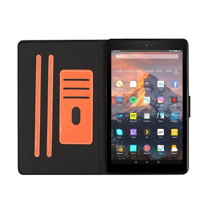 Solid Color Horizontal Flip Leather Case with Card Slots & Holder & Sleep / Wake-up Function, For Amazon Kindle Fire 7 2015/2017/2019, For Amazon Kindle Fire HD 8 2016/2017, For Amazon Kindle Fire HD 8 2020, For Amazon Kindle Paperwhite 4 (2018) /3 /2 ...