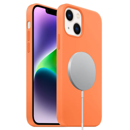 Liquid Silicone Full Coverage MagSafe Phone Case, For iPhone 15 Plus, For iPhone 15, For iPhone 14 Plus
