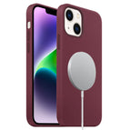 For iPhone 14 Plus / Wine Red
