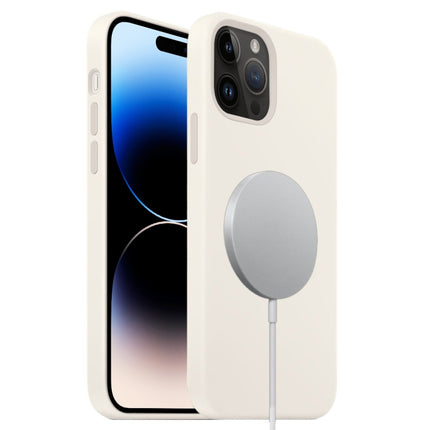 Liquid Silicone Full Coverage MagSafe Phone Case, For iPhone 14, For iPhone 14 Pro, For iPhone 14 Pro Max