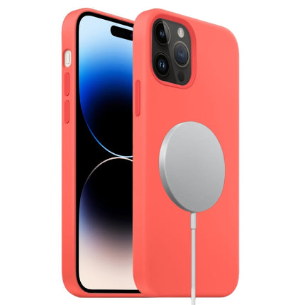 Liquid Silicone Full Coverage MagSafe Phone Case, For iPhone 14, For iPhone 14 Pro, For iPhone 14 Pro Max