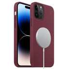 For iPhone 14 Pro Max / Wine Red