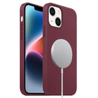 For iPhone 15 / Wine Red