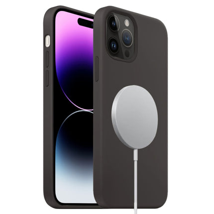 Liquid Silicone Full Coverage MagSafe Phone Case, For iPhone 16, For iPhone 15 Pro Max, For iPhone 15 Pro
