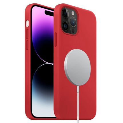 Liquid Silicone Full Coverage MagSafe Phone Case, For iPhone 16, For iPhone 15 Pro Max, For iPhone 15 Pro
