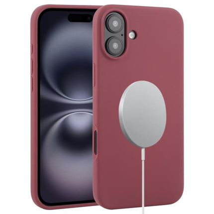 Liquid Silicone Full Coverage MagSafe Phone Case, For iPhone 16 Pro Max, For iPhone 16 Pro, For iPhone 16 Plus