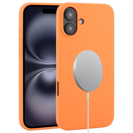Liquid Silicone Full Coverage MagSafe Phone Case, For iPhone 16, For iPhone 15 Pro Max, For iPhone 15 Pro