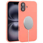 For iPhone 16 / Pink Orange