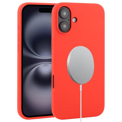 Liquid Silicone Full Coverage MagSafe Phone Case, For iPhone 16, For iPhone 15 Pro Max, For iPhone 15 Pro