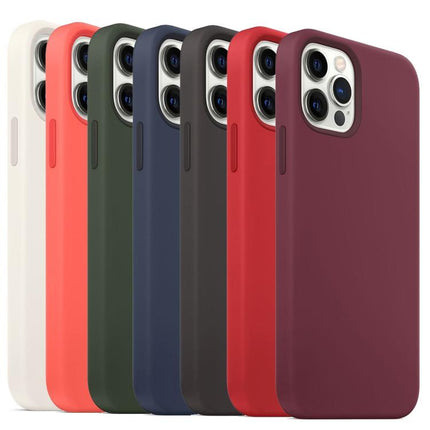 Liquid Silicone Full Coverage MagSafe Phone Case, For iPhone 16 Pro Max, For iPhone 16 Pro, For iPhone 16 Plus