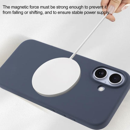 Liquid Silicone Full Coverage MagSafe Phone Case, For iPhone 16 Pro Max, For iPhone 16 Pro, For iPhone 16 Plus